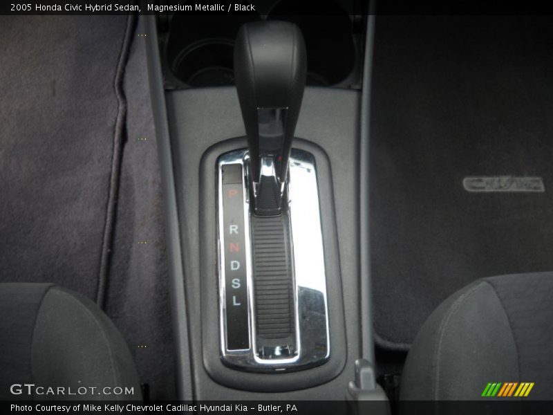 Magnesium Metallic / Black 2005 Honda Civic Hybrid Sedan