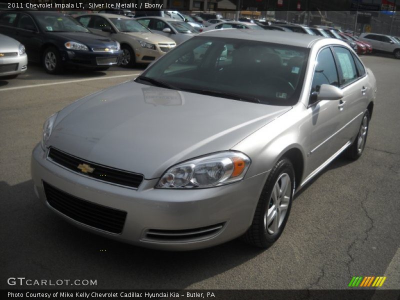 Silver Ice Metallic / Ebony 2011 Chevrolet Impala LT