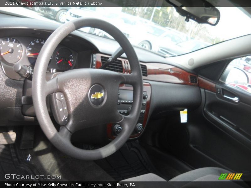 Silver Ice Metallic / Ebony 2011 Chevrolet Impala LT
