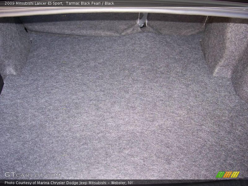 Tarmac Black Pearl / Black 2009 Mitsubishi Lancer ES Sport