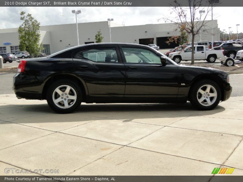 Brilliant Black Crystal Pearl / Dark Slate Gray 2010 Dodge Charger SXT