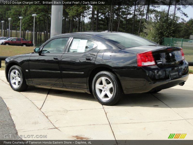 Brilliant Black Crystal Pearl / Dark Slate Gray 2010 Dodge Charger SXT
