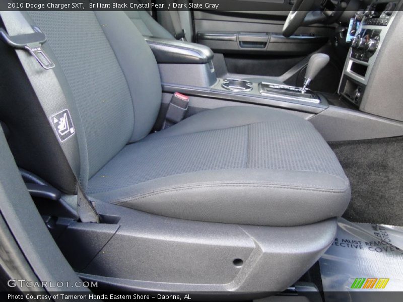 Brilliant Black Crystal Pearl / Dark Slate Gray 2010 Dodge Charger SXT