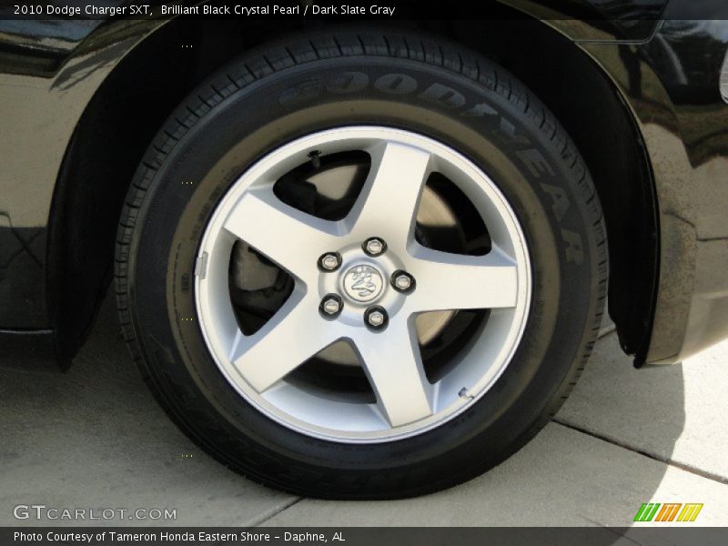 Brilliant Black Crystal Pearl / Dark Slate Gray 2010 Dodge Charger SXT