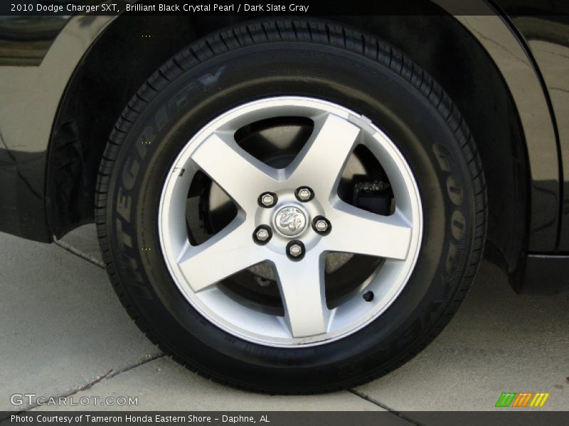 Brilliant Black Crystal Pearl / Dark Slate Gray 2010 Dodge Charger SXT