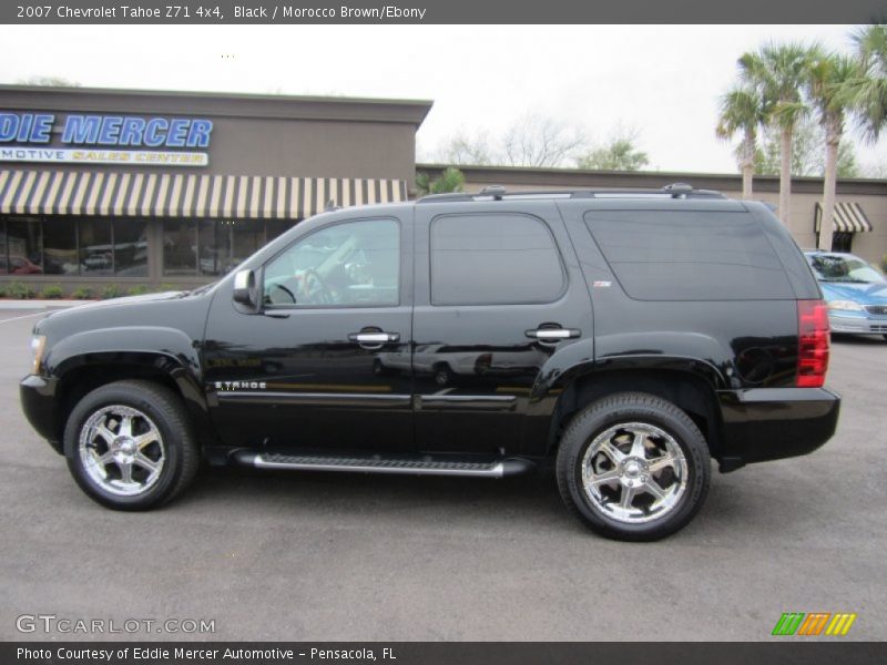 Black / Morocco Brown/Ebony 2007 Chevrolet Tahoe Z71 4x4