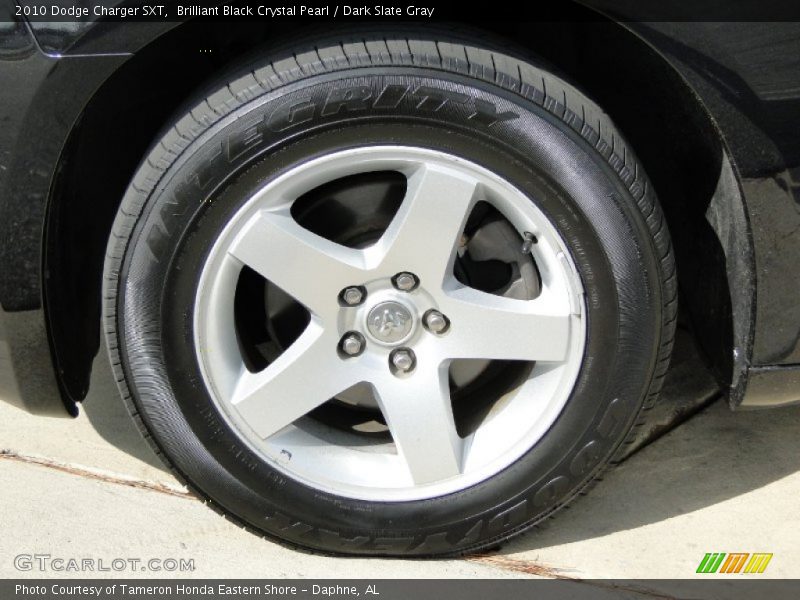 Brilliant Black Crystal Pearl / Dark Slate Gray 2010 Dodge Charger SXT
