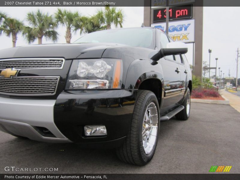 Black / Morocco Brown/Ebony 2007 Chevrolet Tahoe Z71 4x4