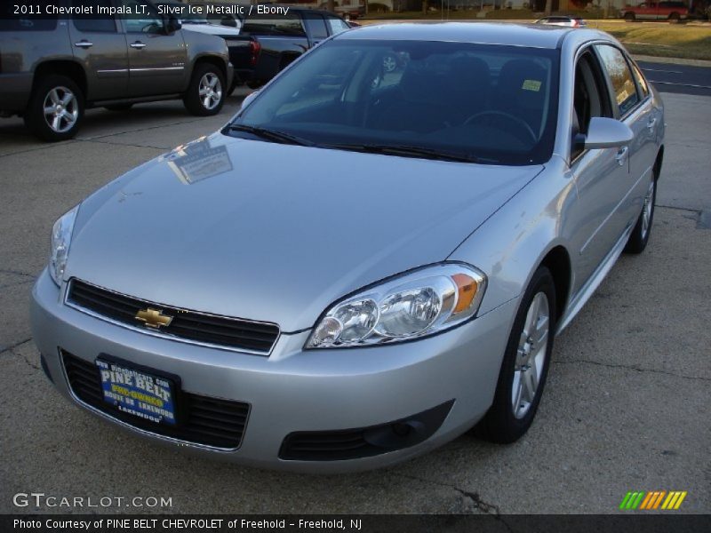 Silver Ice Metallic / Ebony 2011 Chevrolet Impala LT