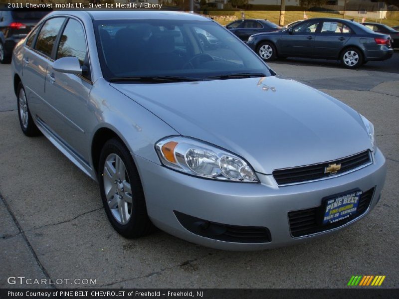 Silver Ice Metallic / Ebony 2011 Chevrolet Impala LT