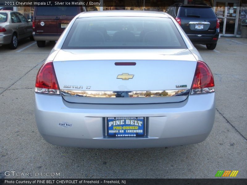 Silver Ice Metallic / Ebony 2011 Chevrolet Impala LT