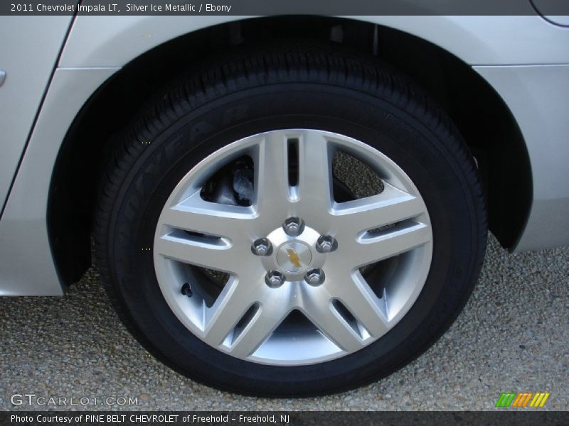 Silver Ice Metallic / Ebony 2011 Chevrolet Impala LT