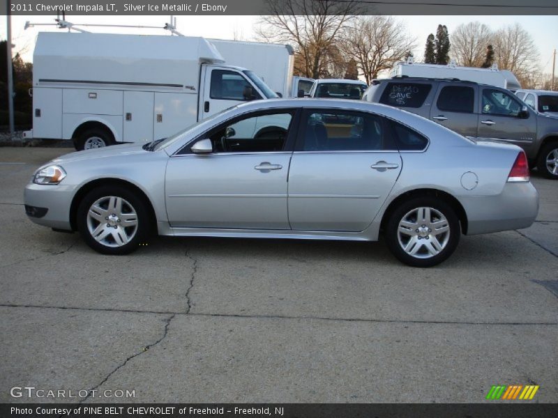Silver Ice Metallic / Ebony 2011 Chevrolet Impala LT