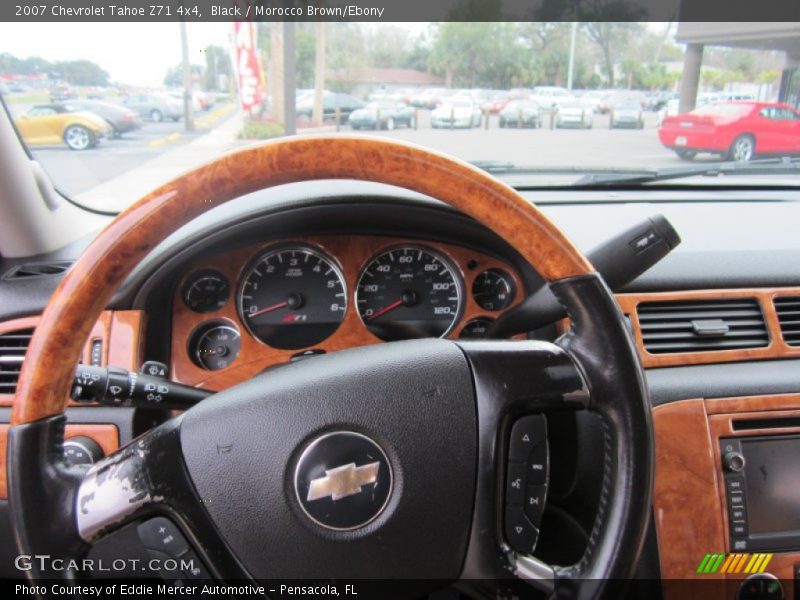 Black / Morocco Brown/Ebony 2007 Chevrolet Tahoe Z71 4x4