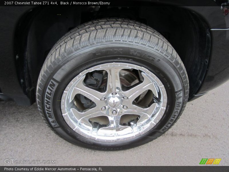 Black / Morocco Brown/Ebony 2007 Chevrolet Tahoe Z71 4x4