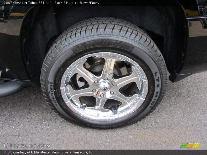 Black / Morocco Brown/Ebony 2007 Chevrolet Tahoe Z71 4x4