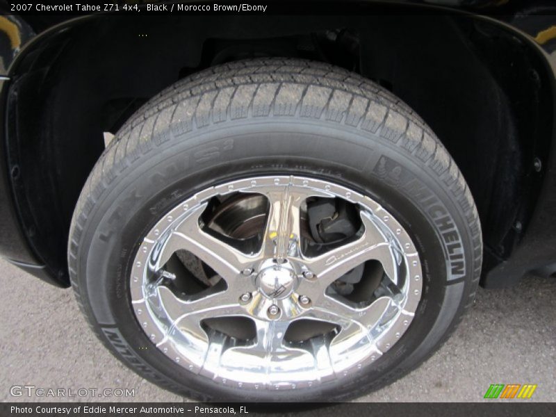 Black / Morocco Brown/Ebony 2007 Chevrolet Tahoe Z71 4x4