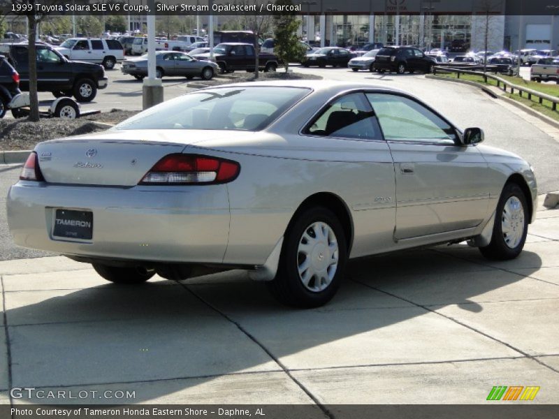 Silver Stream Opalescent / Charcoal 1999 Toyota Solara SLE V6 Coupe