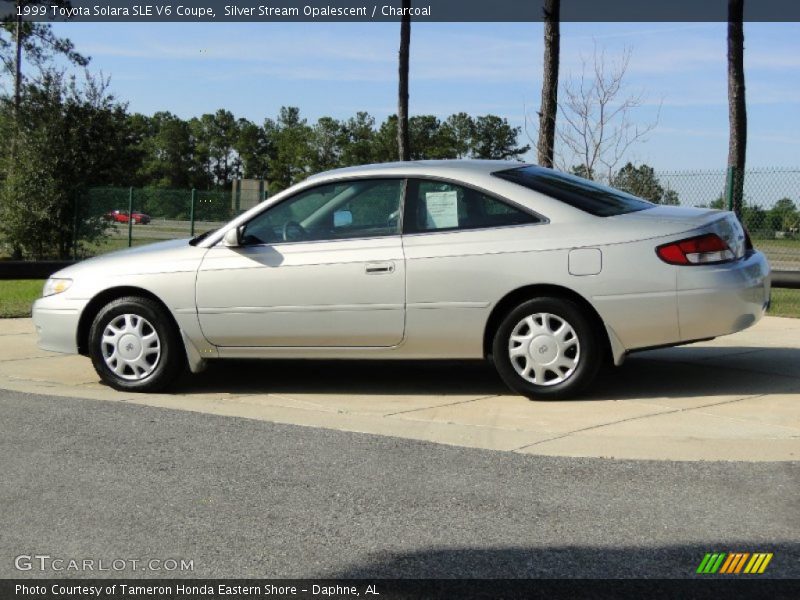 Silver Stream Opalescent / Charcoal 1999 Toyota Solara SLE V6 Coupe