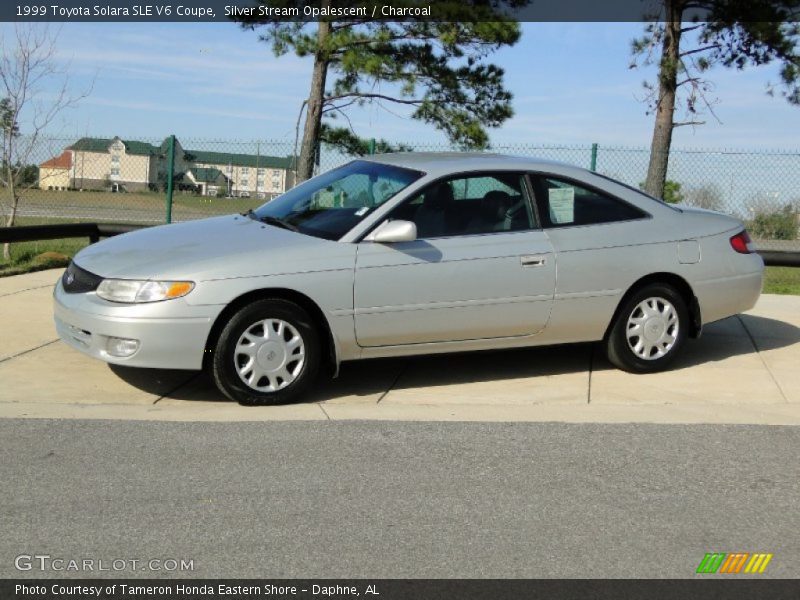 Silver Stream Opalescent / Charcoal 1999 Toyota Solara SLE V6 Coupe