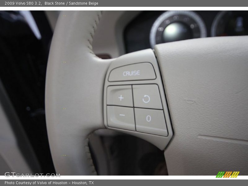 Black Stone / Sandstone Beige 2009 Volvo S80 3.2
