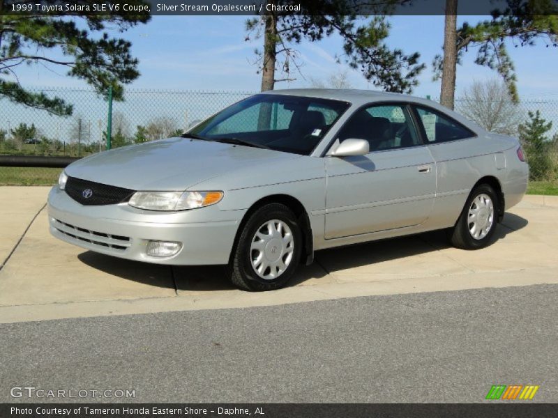 Silver Stream Opalescent / Charcoal 1999 Toyota Solara SLE V6 Coupe