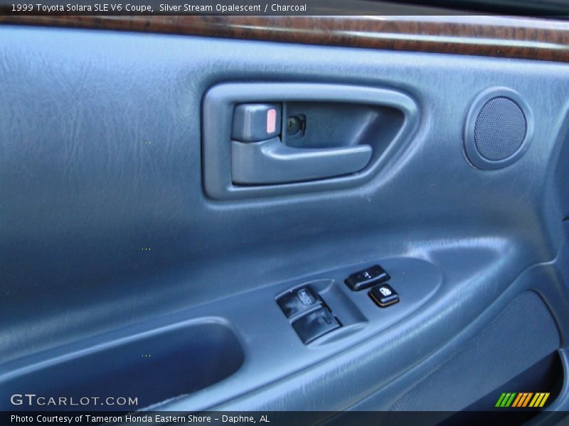 Silver Stream Opalescent / Charcoal 1999 Toyota Solara SLE V6 Coupe