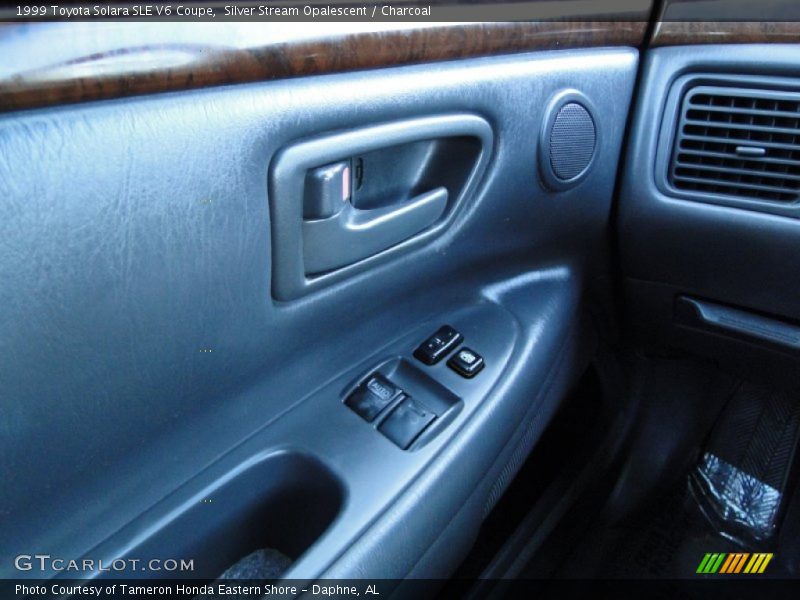 Silver Stream Opalescent / Charcoal 1999 Toyota Solara SLE V6 Coupe