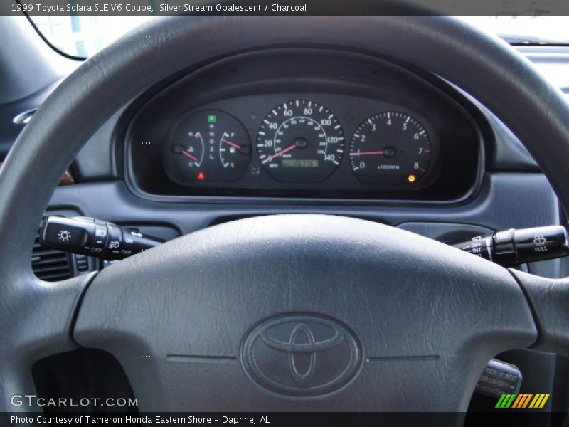 Silver Stream Opalescent / Charcoal 1999 Toyota Solara SLE V6 Coupe