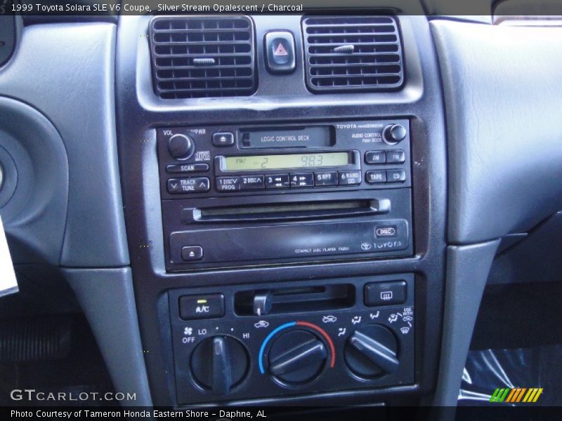 Silver Stream Opalescent / Charcoal 1999 Toyota Solara SLE V6 Coupe