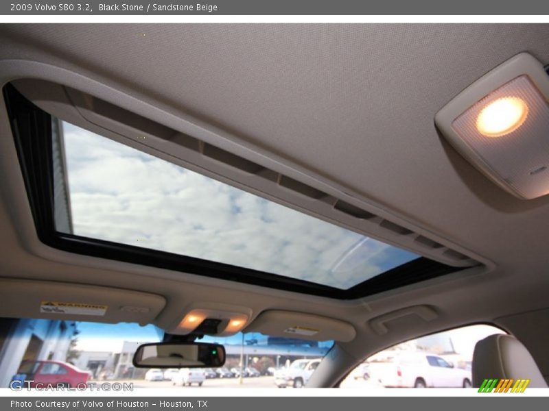 Black Stone / Sandstone Beige 2009 Volvo S80 3.2