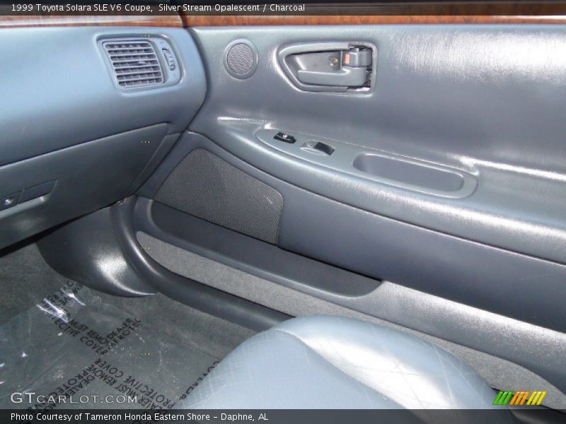Silver Stream Opalescent / Charcoal 1999 Toyota Solara SLE V6 Coupe