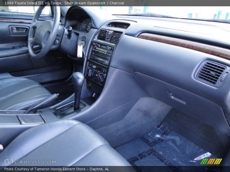 Silver Stream Opalescent / Charcoal 1999 Toyota Solara SLE V6 Coupe