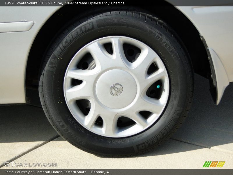 Silver Stream Opalescent / Charcoal 1999 Toyota Solara SLE V6 Coupe