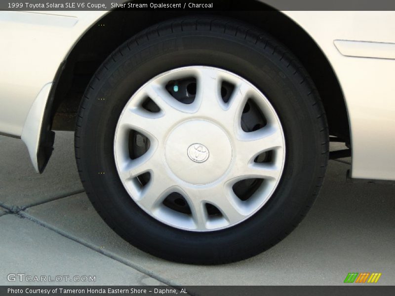 Silver Stream Opalescent / Charcoal 1999 Toyota Solara SLE V6 Coupe
