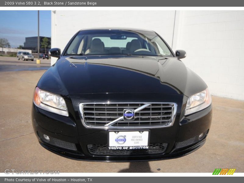 Black Stone / Sandstone Beige 2009 Volvo S80 3.2