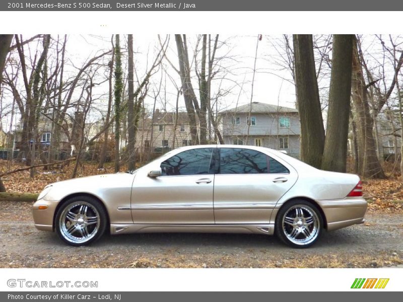 Desert Silver Metallic / Java 2001 Mercedes-Benz S 500 Sedan