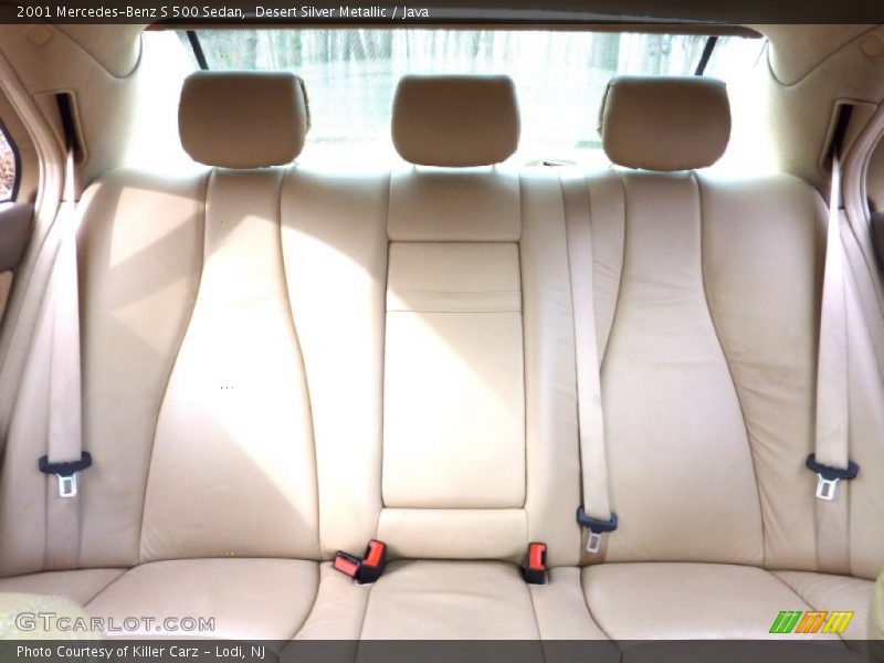 Desert Silver Metallic / Java 2001 Mercedes-Benz S 500 Sedan