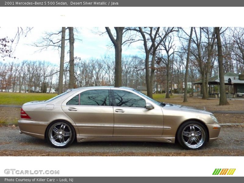 Desert Silver Metallic / Java 2001 Mercedes-Benz S 500 Sedan
