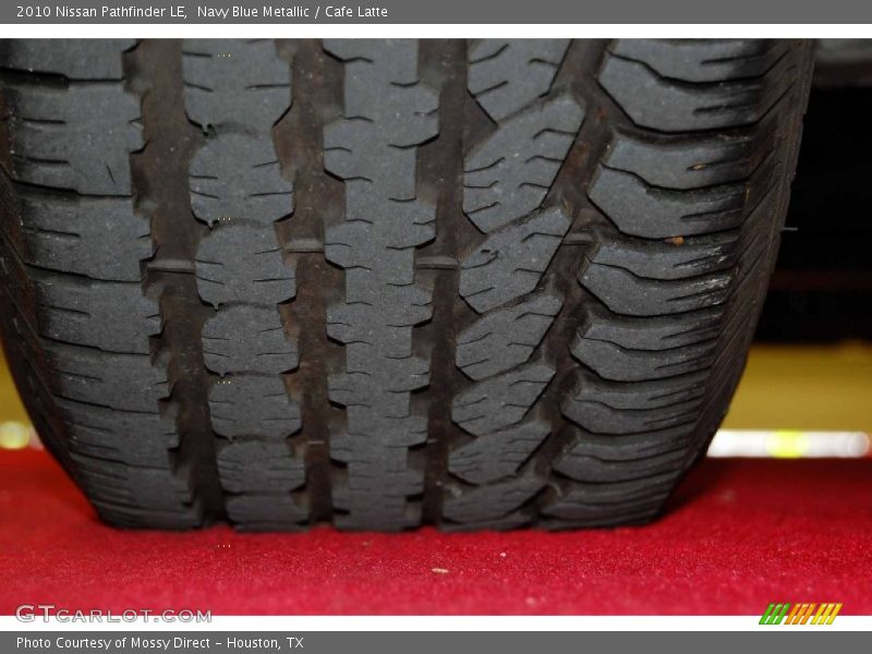 Navy Blue Metallic / Cafe Latte 2010 Nissan Pathfinder LE