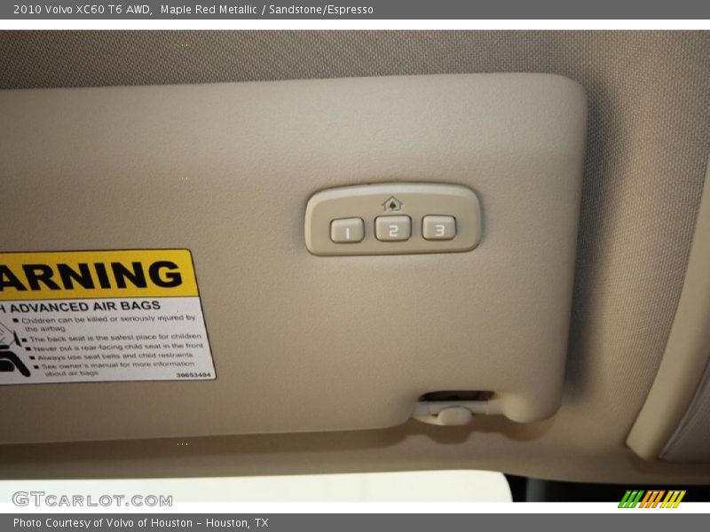 Maple Red Metallic / Sandstone/Espresso 2010 Volvo XC60 T6 AWD