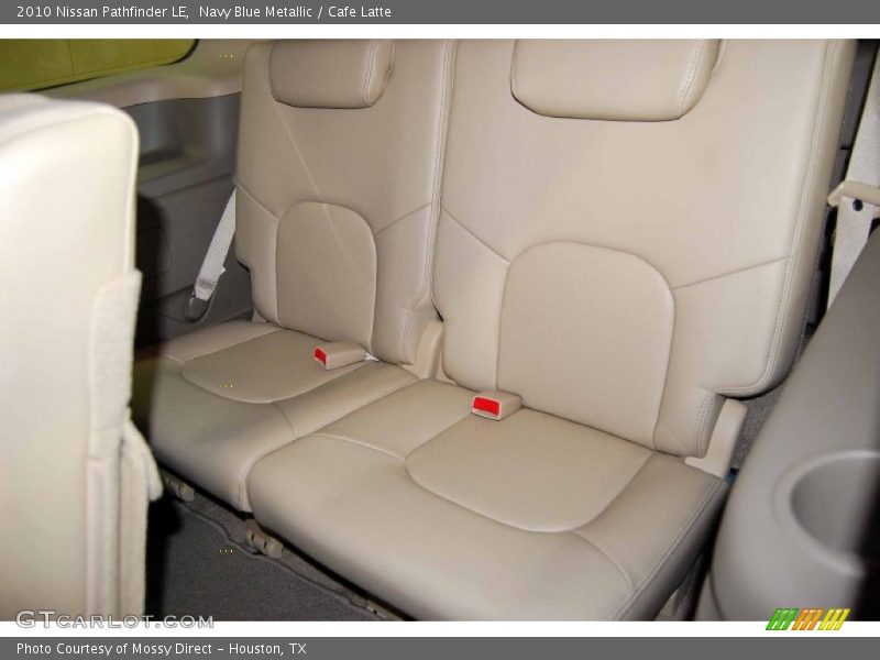 Navy Blue Metallic / Cafe Latte 2010 Nissan Pathfinder LE