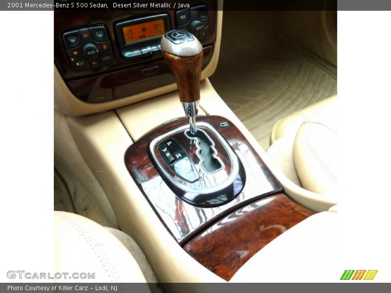 Desert Silver Metallic / Java 2001 Mercedes-Benz S 500 Sedan