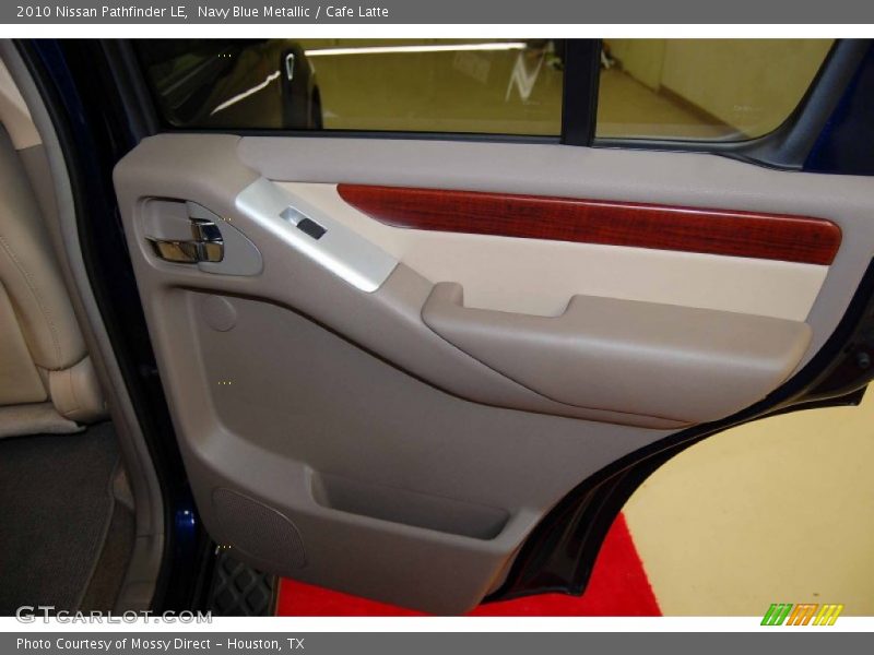 Navy Blue Metallic / Cafe Latte 2010 Nissan Pathfinder LE