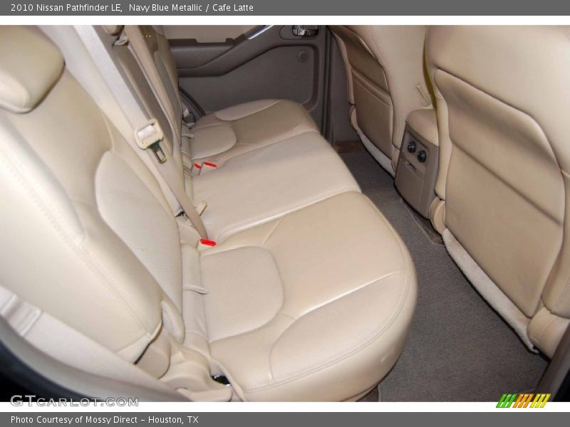 Navy Blue Metallic / Cafe Latte 2010 Nissan Pathfinder LE