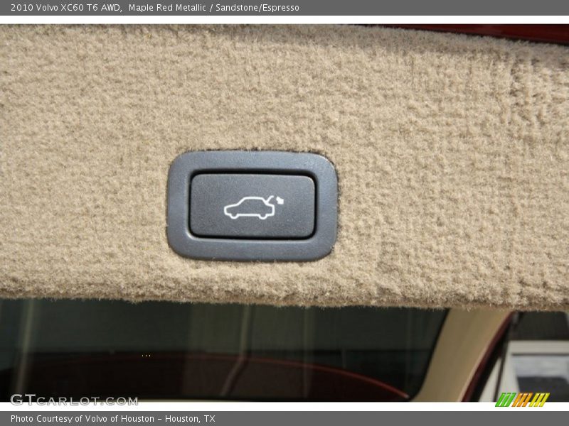 Maple Red Metallic / Sandstone/Espresso 2010 Volvo XC60 T6 AWD