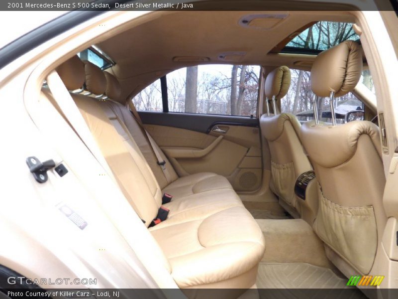 Desert Silver Metallic / Java 2001 Mercedes-Benz S 500 Sedan