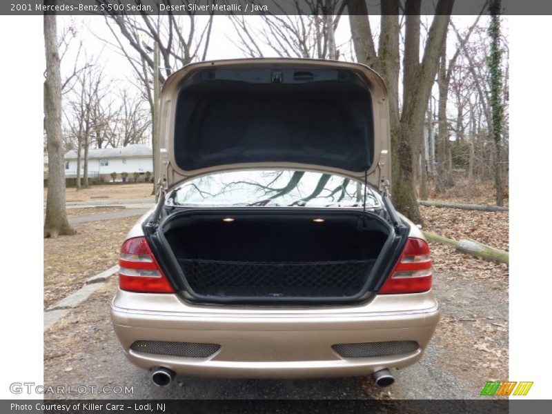 Desert Silver Metallic / Java 2001 Mercedes-Benz S 500 Sedan