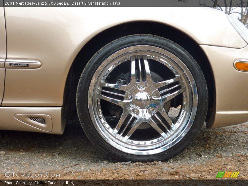 Desert Silver Metallic / Java 2001 Mercedes-Benz S 500 Sedan