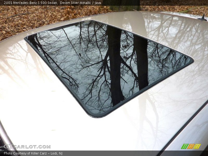Desert Silver Metallic / Java 2001 Mercedes-Benz S 500 Sedan